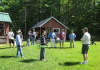 Perfect day to learn fly casting